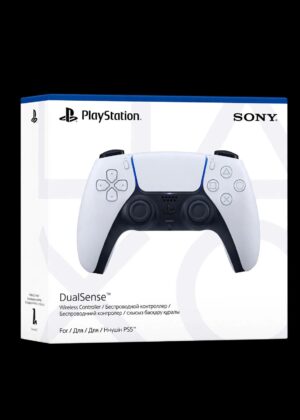 ⁦دراع -ps5 - ابيض في اسود - أصلي -جديد⁩ - الصورة ⁦5⁩