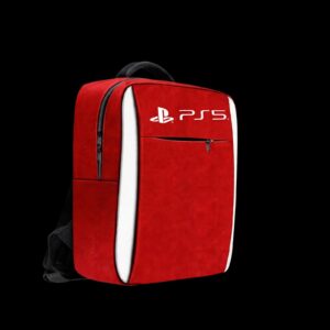 ⁦شنطة ظهر PS5 - Edition - أحمر × أبيض 🔴⁩ - الصورة ⁦3⁩